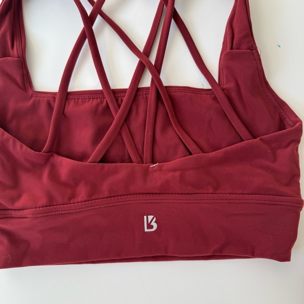 Buffbunny Vineyard red Revolution sports bra - Picture 3 of 5